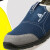 代尔塔301216松紧系列S1P安全鞋防静电防穿刺防砸轻便透气机械制造设备维护用安全鞋 蓝色 36码