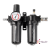 空压机油水分离器 喷漆枪用气泵喷漆过滤 吹尘用过滤器气源处理器 BFC-2000 带8MM气管接头