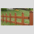 得豫工品 PVC塑钢草坪护栏塑料锌钢篱笆栅栏围栏社区幼儿园绿化护栏 木纹色30cm高1米
