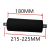 定制适用磁性分离器配件橡胶滚筒 磨床磁性分离器橡胶辊180长300长500长 300MM（外径60）