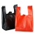 蓓尔蓝WAB0277打包袋水产袋加厚背心袋海鲜马甲胶袋手提塑料袋黑袋 宽26*43（1公斤约25只）