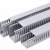 科班（Kerbarn）KG-310 PVC线槽灰色塑料行线槽 工业配电箱明装布线槽45*25(2米/1根)