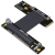 PCIe x8延长转接线 支持NVMe固态硬盘接口PCIE 4.0x4全速 R48UL 4.0 附电源线 35cm