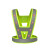 宸芃LED带灯反光马甲充电反光背心施工环卫反光衣骑行反光安全服 电池款黄色-防冻款 XL