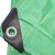 上柯 D4019 加厚防雨布 防水防晒遮阳棚布苫布盖布彩条布PE塑料篷布 果绿色10X12m