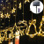加达斯led星星太阳能户外灯防水花园别墅景观装饰露台阳台彩灯串灯 圣诞款暖光