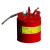 SYSBEL西斯贝尔 SCAN004R 金属安全罐2型OSHA标准防泄漏防溢防火罐防闪燃火焰防爆安全罐红色