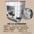 吨桶加厚塑料IBC集装桶1000升1吨500L储水罐柴油桶化工桶水箱 全新1000L白色(底部滚轮款)