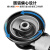 台湾rima5寸气磨机气动打磨机砂纸机手持风动干磨头汽车打蜡抛光 蓝色加强型（全钢款）5寸