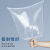 峰海 高压平口袋 防尘防潮透明塑料袋 1个 双面10丝 30*40cm