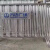 金柯 铁马护栏201不锈钢 32mm交通排队护栏安全围栏 顶部加广告牌 定制加厚1.2*1.5