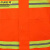 京洲实邦 环卫反光牛津布分体式雨衣【橘红双层02款】JZSB-4050