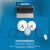 美克杰潮牌KAWS芝麻街鼠标垫超大号书桌面垫定制中号小号办公电脑键盘垫 蓝大头 21厘米*26厘米*3mm小号