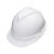 驭舵梅思安豪华型安全帽工地施工领导建筑工程头盔透气男 白色 标准型PE超爱戴