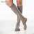 SIGVARIS瑞士丝维亚旅行弹力袜 减少时差反应 缓解腿部酸痛久站久坐者常穿 灰色 M（对应M码）