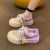 西马驼（XIMATUO）2023年春季欧货新款大头面包鞋女休闲鞋显瘦丑萌厚底松糕板鞋女鞋 紫色 女款 x 35