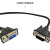 尽能 DB9转VGA转接线 DB9针转VGA三排15孔数据连接线10米 JN-4S7520