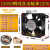 焊机柜散热器15CM FP-108EX-S 轴流风机220V/380V/15050排气风扇 15050铜线加厚款220v+防尘罩 0mm