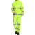 通达雨 反光雨衣交通路政救援工作服套装 荧光绿夜晚骑行衣防水外套 TDY-004 L