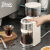 电动磨豆机全自动咖啡豆研磨器家用咖啡机意式级磨粉机 炼乳白(25档调节)+清洁刷 51/53MM【电动研磨器】