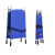 者也（ZYE）加厚可折叠担架 应急救护推车救援伤员演练比赛简易担架 蓝色二折加厚不锈钢（135公斤）