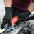 海太尔（HTR）防震手套 机械手套系列 针织手腕 乳胶涂层 黑色  0099 1双