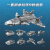 启蒙积木拼装战斗机飞机军事模型玩具六一儿童节礼物 收藏级运20大型运输机