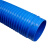 pvc波纹管蓝色橡胶软管排风管雕刻机吸尘管通风软管排气管伸缩管 ONEVAN 150mm*1米