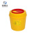 米奇特工（Agents mickey）圆型利器盒 卫生所锐器盒 小型废物桶医院诊所科室 黄色 圆形利器盒15L（5个）