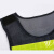 江波（JIANGBO） 网格反光背心 施工安全服 警示绿化衣服 反光马甲 （黑网黄晶格款） 