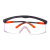 霍尼韦尔（Honeywell）护目镜120310 S200G活力橙 透明镜片 男女防风 防沙 防尘 防雾 骑行眼镜【可定制】