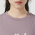 阿迪达斯（adidas）舰店卫衣女装 春季新款户外运动服潮流长袖T恤宽松棉质圆领套头衫 JJ0429-灰紫色 S