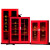 微型消防站消防器材柜全套灭火箱应急展示柜工具柜建筑 2人套装(含柜1.2