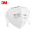 3M KN95口罩9501+ 防雾霾PM2.5 防飞沫 舒适针织带 耳戴式 环保装 1包50只