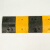 海斯迪克 HK-2210 减速带 橡胶减速板 公路交通设施道路汽车限速带5cm高人字形(带螺丝）100*35*5cm