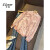 艾格新中式国风衬衫女春装2024新款气质名媛唐装粉色盘扣长袖上衣 粉红色 M85-100