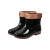 雷克兰（Lakeland）雨鞋低筒水鞋 黑色PVC塑胶鞋 牛筋厚底防水鞋雨鞋 XS 1双