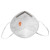 思创科技 口罩带呼吸阀 抛弃型耳带式 KN95 防尘防非油性颗粒物 ST-A9508   (1盒30只)