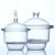 玻璃真空干燥器皿罐ml210/240/300/350/400mm玻璃干燥器实验室 普通400mm