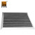 爱柯部落 铝合金地垫地毯 直铺式 刮沙除尘条纹垫无需开槽1.2m×2.4m耐磨进门脚垫1.3mm壁厚灰色可定制110616