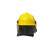 鼎峰安科 头盔含头灯 FTK-Q/C 消防员灭火防护头盔 半盔统型款 滑轨灯架含头灯 1套装