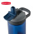 马来西亚进口 美国乐柏美Rubbermaid运动杯健身杯塑料吸管杯户外大容量防溢漏便携 蓝色 709ML