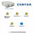 Dongtintech酷睿2代工控机IPC-610L自带10串H61芯片支持XP工业电脑主机 DT-610L-JH61MC G2120(2.8GHz)/4G/500G SSD