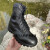 卡劳鞋工装鞋安全鞋防砸钢包头大码男鞋CAT 防刺暖断码处理 Himalayan黑色欧标S3标 47