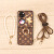星宇奇斜挎背带华为P50Pocket手机壳折叠屏pocket2保护套pocketS皮质女2 高档皮质壳+背带+珠链 华为 Pocket 2