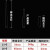 品质战术甩棍防身武器保安甩辊甩鞭车载自卫甩棒摔棍伸缩三节 26寸合金钢海绵银 +2礼