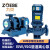 九贝ISW25-125 0.75kw柴油防 爆管道增压泵不锈钢管道泵 32-125A-0.75