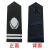 保安肩牌章软臂章保安服税务制服飞行员肩章工作服保安标志全套 I52-黑色BA胸号(魔术贴)