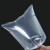 金固牢 加厚透明PE高压平口袋 薄膜塑料袋内膜塑料袋10丝 40*60cm(100个) KZS-716