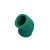 米朗管业 ppr水管配件 管材管件 绿色环保管件 弯头45° 25 绿色 150个起售